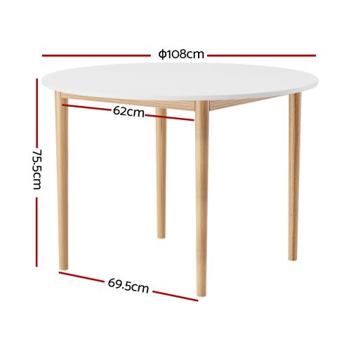 Dining table for apartments