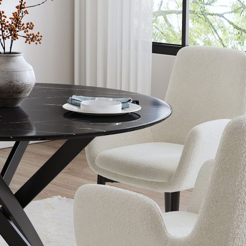 Elegant black table