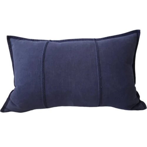 Eveleigh Stonewashed Linen Cotton Cushion 40x60cm Lumbar