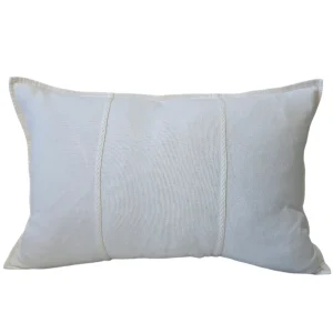 Eveleigh Stonewashed Linen Cotton Cushion 40x60cm Lumbar - Off White