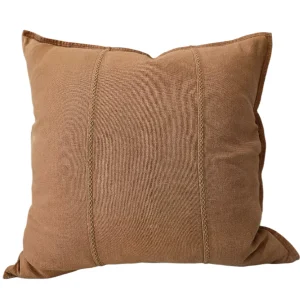 Eveleigh Stonewashed Linen Cotton Cushion 55cm Square