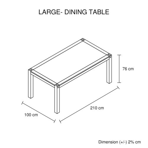 High-quality dining table