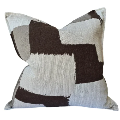 Jena Cushion 50cm Square - Brown