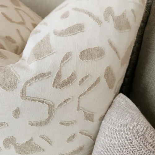 Linen cotton cushion