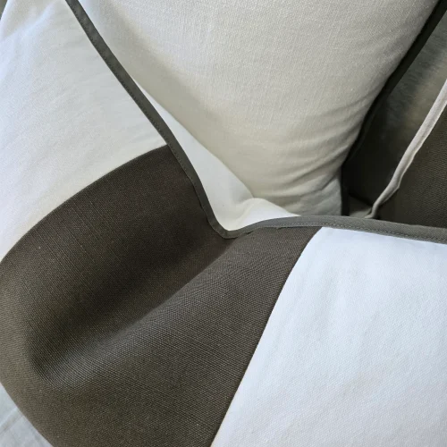 Luxury linen cushion