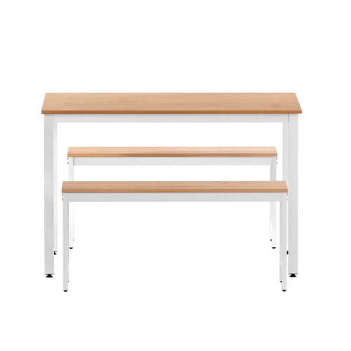 Metal dining table