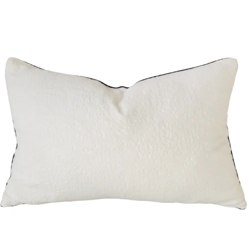 Millard Jacquard Linen Cushion 40x60cm Lumbar