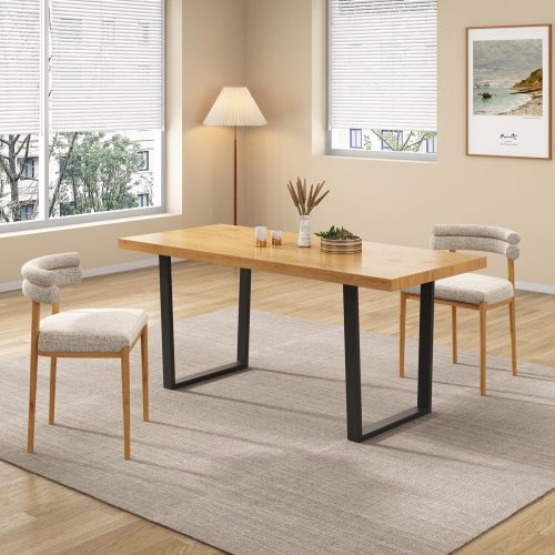 Minimalist dining table