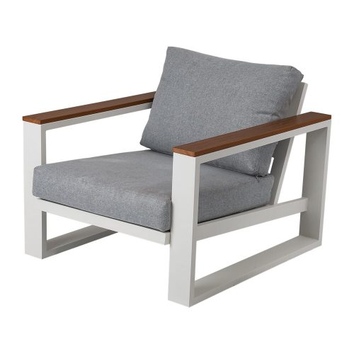 Modern White Lounge Set