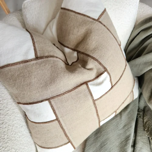Modern throw pillow