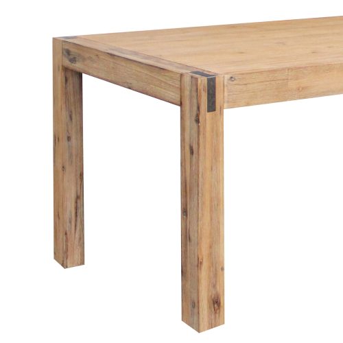 Oak color dining table