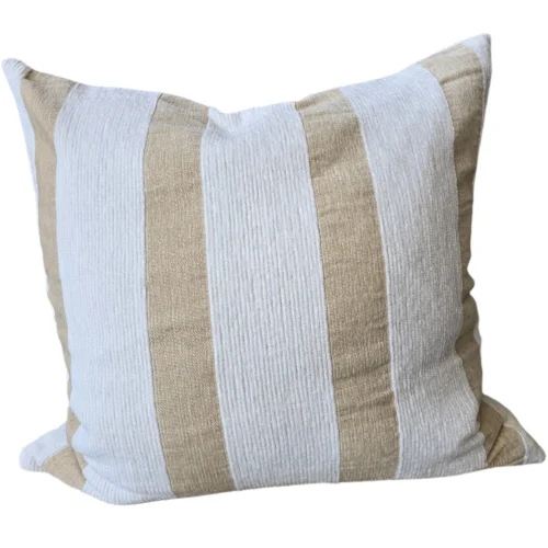 Palma Corduroy Cushion 55cm Square - Off White