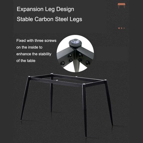 Rectangular dining table