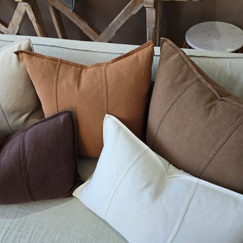 Stonewashed Linen Pillow