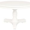 Tasmania Round Dining Table 120 cm (White)