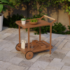 Imola Outdoor Bar Cart - Terracotta