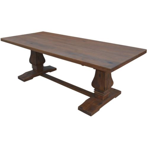 Wooden dining table