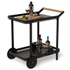 Imola Outdoor Bar Cart - Black