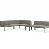 Seville Config I Corner Sofa - Eucalyptus Green - Outdoor