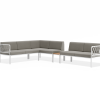 Seville Config I Corner Sofa - White - Outdoor