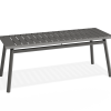 Roku Bench 120cm - Outdoor - Matte Charcoal