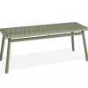 Roku Bench 120cm - Outdoor - Matte Eucalyptus Green