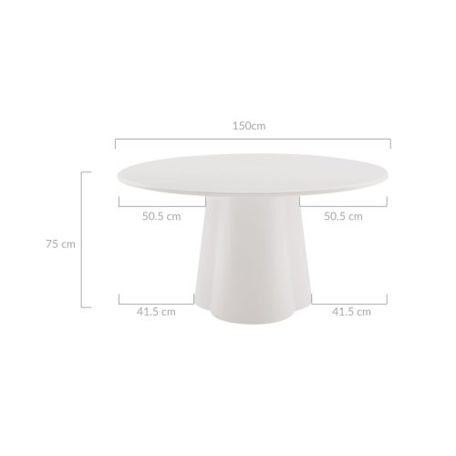space-saving dining table