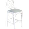 Chippendale Counter Stool – White