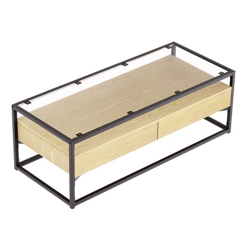 Coffee table with storage