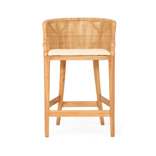 Dark brown counter stool
