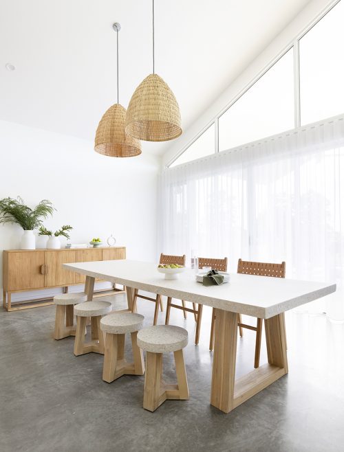 Elegant bar seating