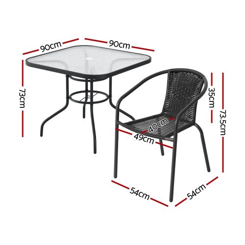 Gardeon patio table set