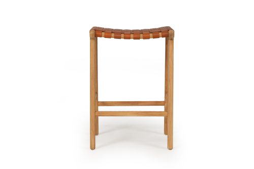 Stylish bar stool tan