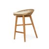 Taylor Backless Counter Stool – Indoor/Outdoor – Natural