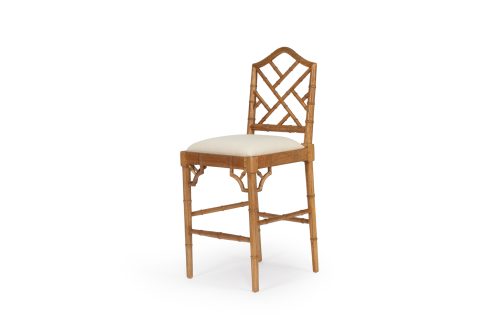 Weathered oak stool