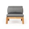 Whitehaven Outdoor Armless Single – Cast Slate