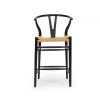 Wishbone Counter Stool – Black