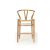 Wishbone Counter Stool – Natural Oak