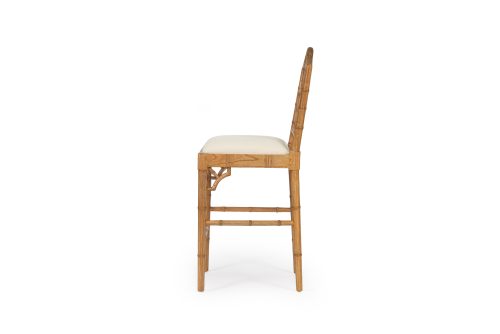 Wooden counter stool