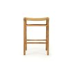 Zen Backless Counter Stool – Sand (Close Weave)