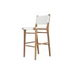 Zen Bar Stool – White (Close Weave)