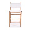 Zen Counter Stool – White