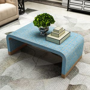 bohemian chic coffee table