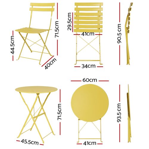 3-piece outdoor furniture