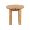 Cannes Side Table - Natural Teak