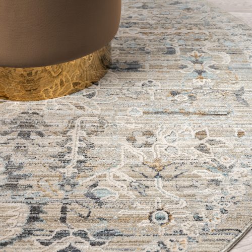Contemporary taupe rug