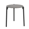 Delphi Side Table - Charcoal Aluminium