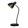 Eloise Touch Table Lamp - Black/Orange