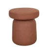 Granada Button Side Table - Brique