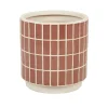 Hanson Alo Planter - Cocoa Tile